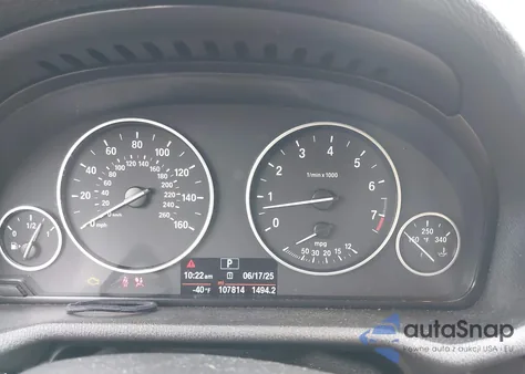 2017 BMW X3 xDrive35I z USA, uszkodzony, nr VIN 5UXWX7C3XH0U43786